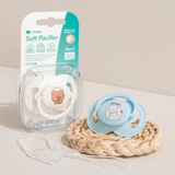 Ti giả Kamidi Pacifier kèm dây đeo chống rơi cho bé