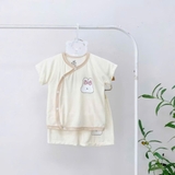 Bộ cộc sơ sinh cài chéo HG Kids in hình động vật
