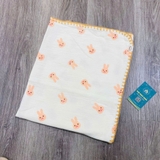 Chăn xô musilin 4 lớp Anchee viền ziczac