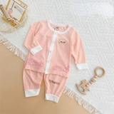 Bộ dài sơ sinh pettit cài thẳng Hannie cho bé