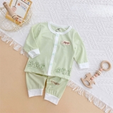 Bộ dài sơ sinh pettit cài thẳng Hannie cho bé