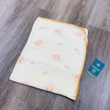 Chăn xô musilin 4 lớp Anchee viền ziczac