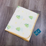 Chăn xô musilin 4 lớp Anchee viền ziczac