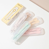 Set 2 thìa ăn dặm silicon Bechoice siêu mềm cho bé
