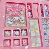 Hộp đồ chơi sổ sticker công chúa cho bé