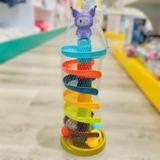 Đồ chơi tháp thả bóng xoay tròn cho bé