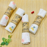 Khăn tắm cuộn sợi tre Muslin Swaddle cho bé