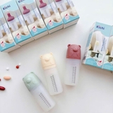 Dụng cụ bón thuốc silicon Kichi hình gấu cho bé