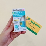 Vitamin D BetterYou Dlux D 400IU 15ml