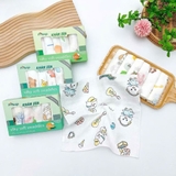 Hộp 6 khăn sữa cotton hữu cơ 2 lớp Marigo cho bé