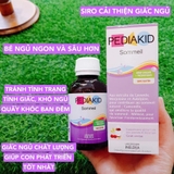 Siro Pediakid Sommeil ngủ ngon cho bé 6m+
