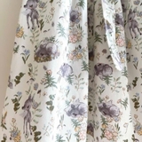 Đầm váy hoa nhí cánh tiên lưng đan chéo cho bé gái