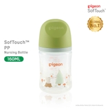 Bình sữa Pigeon SofTouch PP Plus hình thú