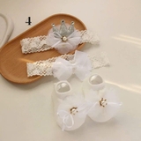 Set hộp 3 món Turban kèm tất Chicbaby