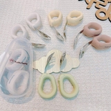 Set thìa nĩa cán vòng kèm hộp Yumi Bear cho bé