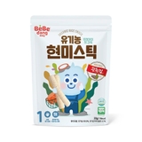 Bánh gạo lứt hữu cơ Bebedang que ngắn 6m+(30g)