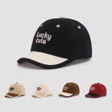Mũ nón lưỡi trai vành ngắn Lucky Cute cho bé