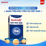 Canxi sinh học Bestical X dạng viên cho bé 8Y+