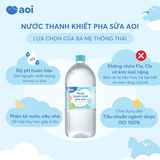 Nước thanh khiết pha sữa Aoi