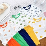 Bộ lửng thun lạnh Minkymom hoạt hình cho bé