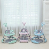 Xe tròn tập đi thỏ có tay đẩy và nhạc - 501T