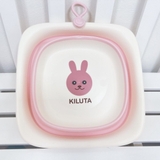 Chậu rửa mặt gấp gọn vuông Kiluta cho bé