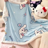 Chăn lông cừu hoạt hình cho bé