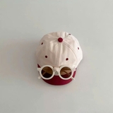 Mũ nón lưỡi trai kèm mắt kính cho bé