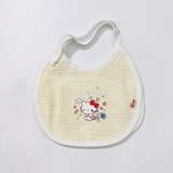 Yếm dây cúc bấm xô muslin Chang Baby cho bé