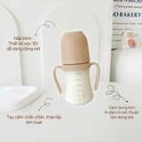 Bình sữa PPSU Baby K 2 trong 1 cho bé