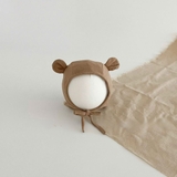 Mũ nón cột dây tai Gấu cho bé