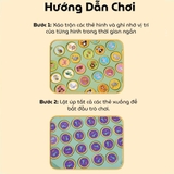 Đồ chơi cờ lật luyện trí nhớ cho bé