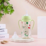 Bình nước Lion Baby có tay cầm cho bé