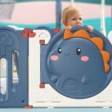 Quây cũi nhựa gấp gọn Khủng Long cho bé