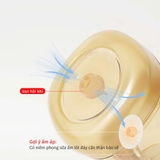 Bình sữa PPSU cổ rộng Babuu có van xả khí