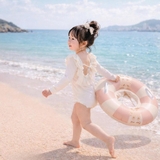 Body bơi dài tay viền bèo Monona cho bé gái