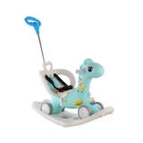 Xe ngựa bập bênh 4in1 kiêm xe chòi chân có tay đẩy