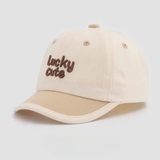 Mũ nón lưỡi trai vành ngắn Lucky Cute cho bé