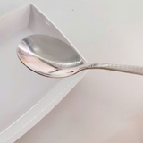 Thìa inox 304 cán sứ hoạt hình động vật cho bé