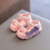Giày sandal thể thao quai dán chống trượt cho bé