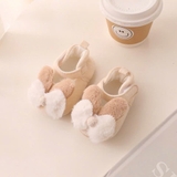 Giày tập đi lót nhung chống trượt cho bé gái