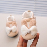 Giày tập đi lót nhung chống trượt cho bé gái