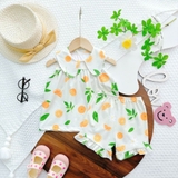 Bộ đùi cổ sen tay sát nách thun lạnh cho bé