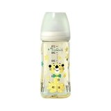 Bình sữa PPSU cổ rộng Kichi họa tiết động vật 270ml
