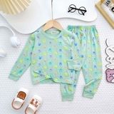 Bộ tay dài quần dài Minkymom họa tiết thỏ