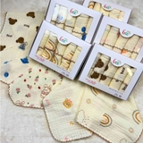 Set 5 khăn sữa xô musilin Gee cho bé - 30x30cm