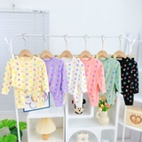 Bộ tay dài quần dài Minkymom họa tiết thỏ