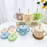 Cốc tập hút silicon 3 giai đoạn Baby Boo cho bé