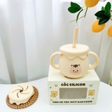 Cốc tập hút silicon 3 giai đoạn Baby Boo cho bé