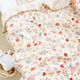 Chăn xô viền HBQ kids in họa tiết cao cấp